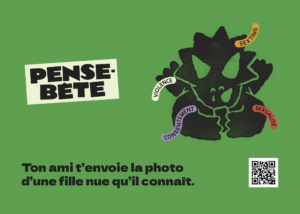 Carte de scénario : Ton ami t’envoie la photo d’une fille nue qu’il connaît.